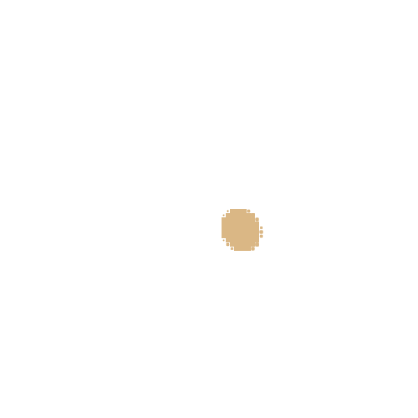 Spielfigur neben einem Zähler mit sandfarbener Anzeige